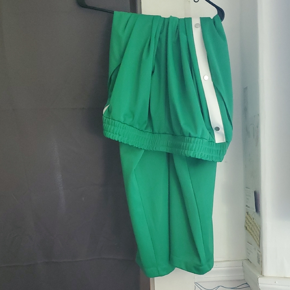 H&M Vibrant Green Track Pants
